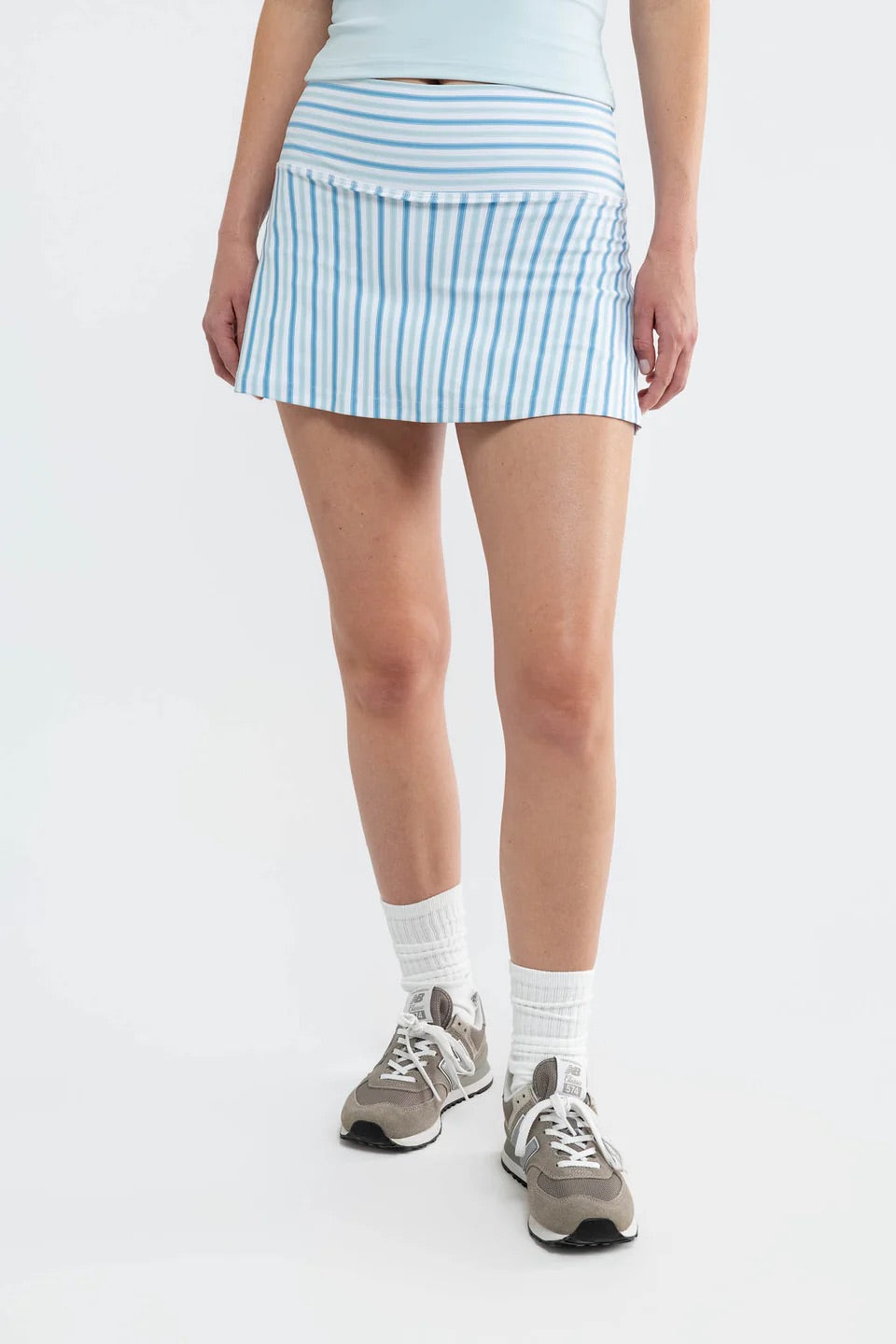 The Anne Skort - Seaside Stripe