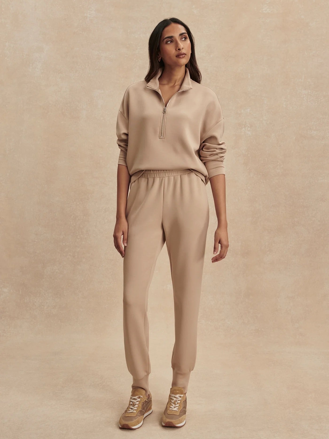The Slim Cuff Pant 25 - Light Taupe