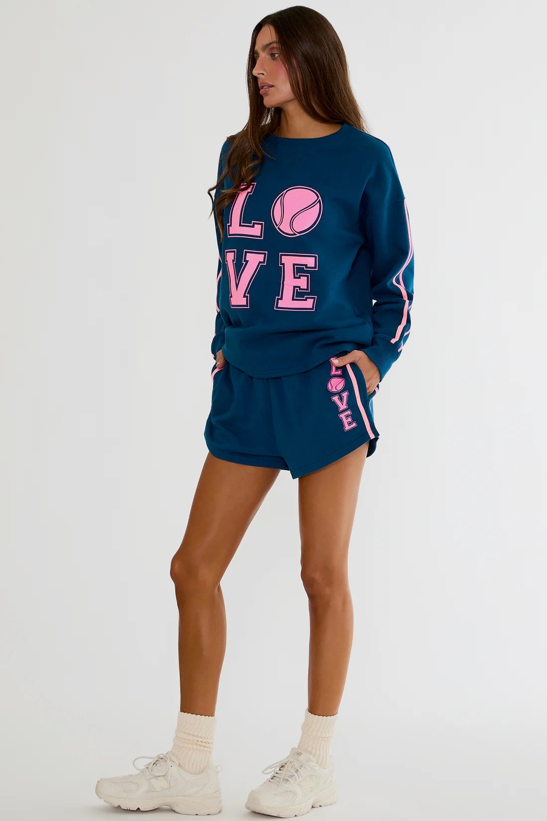 Beach Riot Malik Short in Seashell Isle colorblock featuring a relaxed fit and vibrant seaside-inspired design.