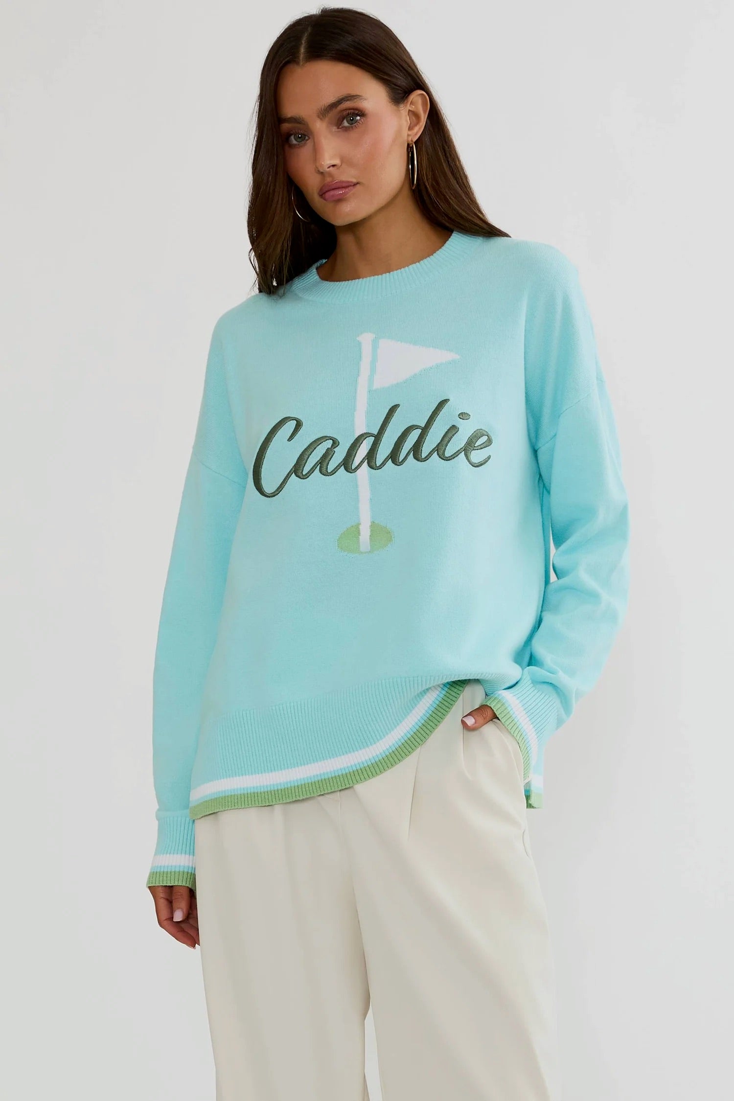 Callie Sweater - Misty Morning