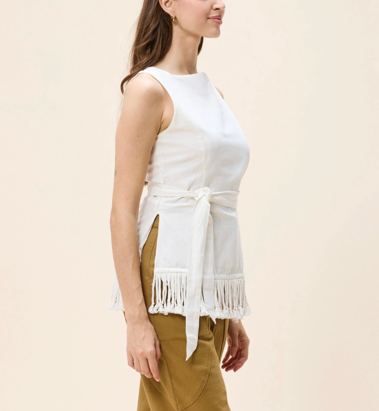 Bridget Top - Ivory
