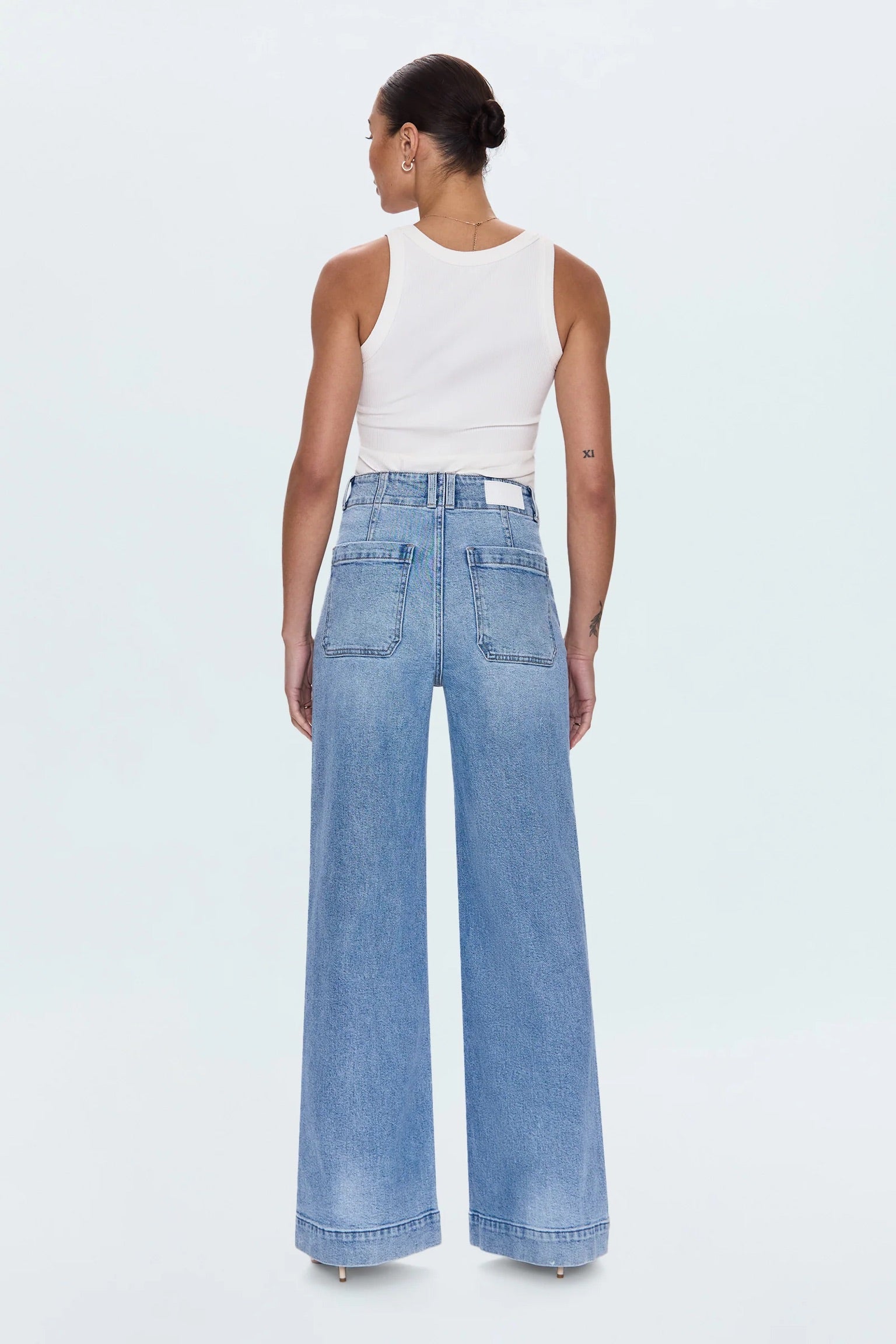 Lana High Rise Wide Leg Jean - Terrace