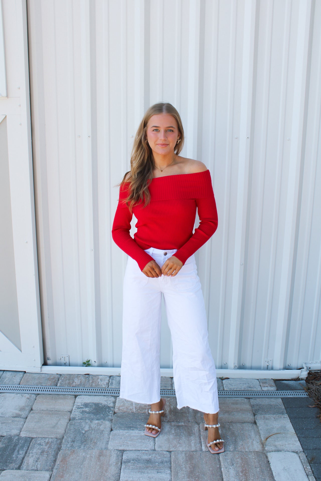 Red Rockette Top