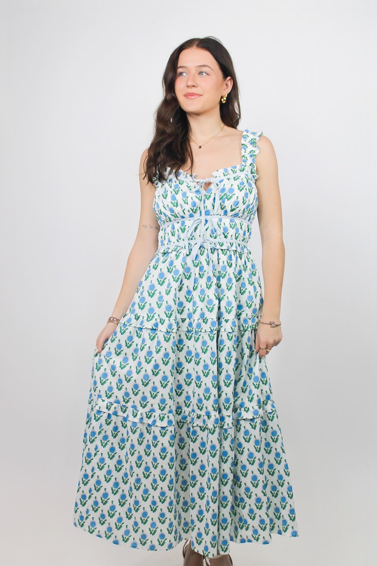 Flora Midi Dress