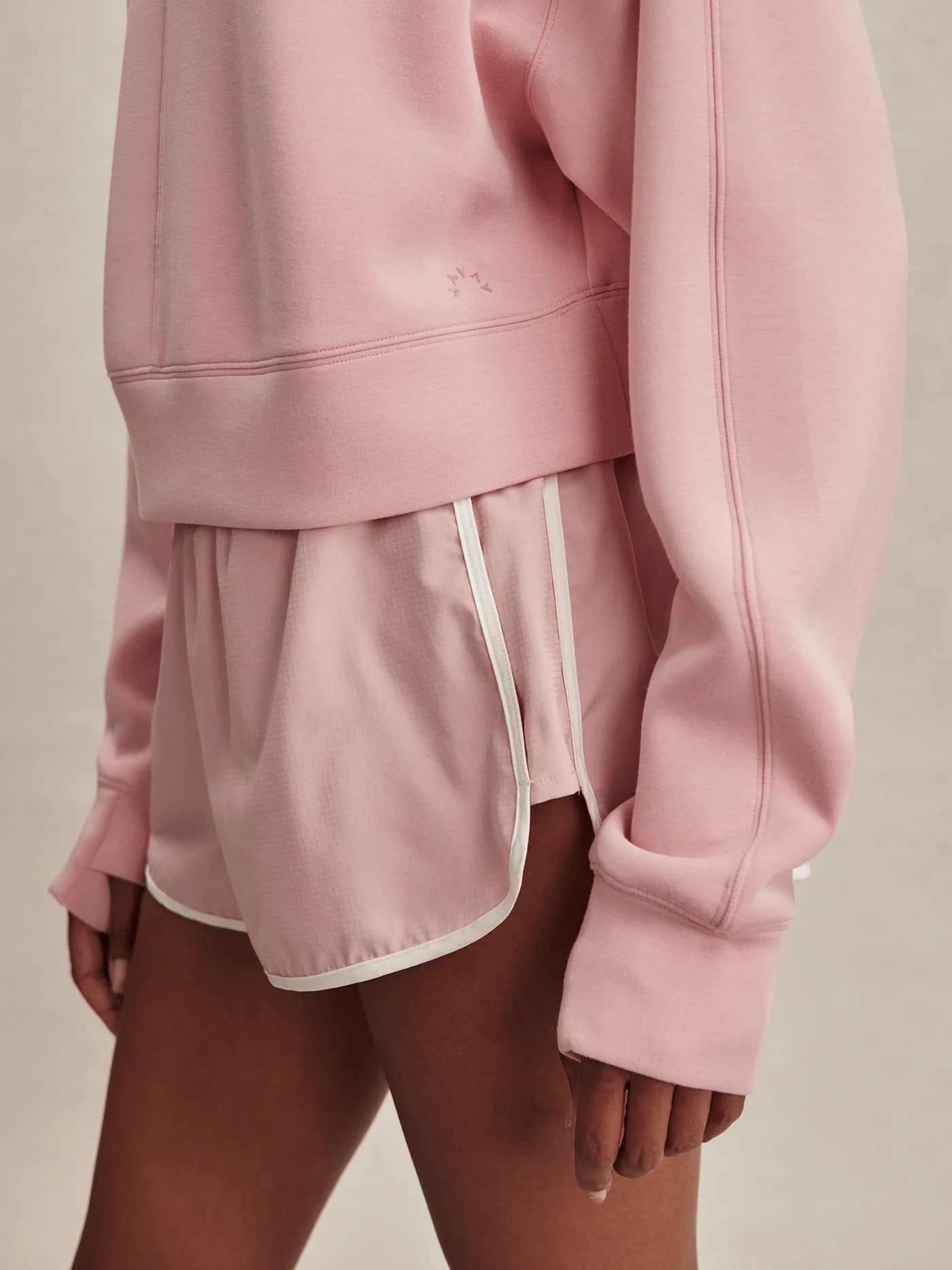 Tasmin Cropped Sweat - Zephyr Mauve