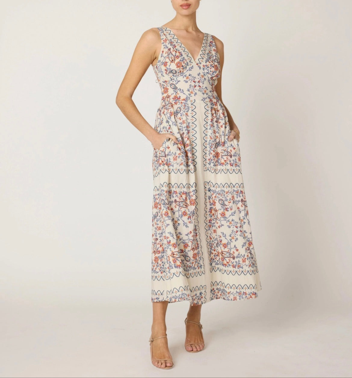 Constance Ankle Dress - La Ramos