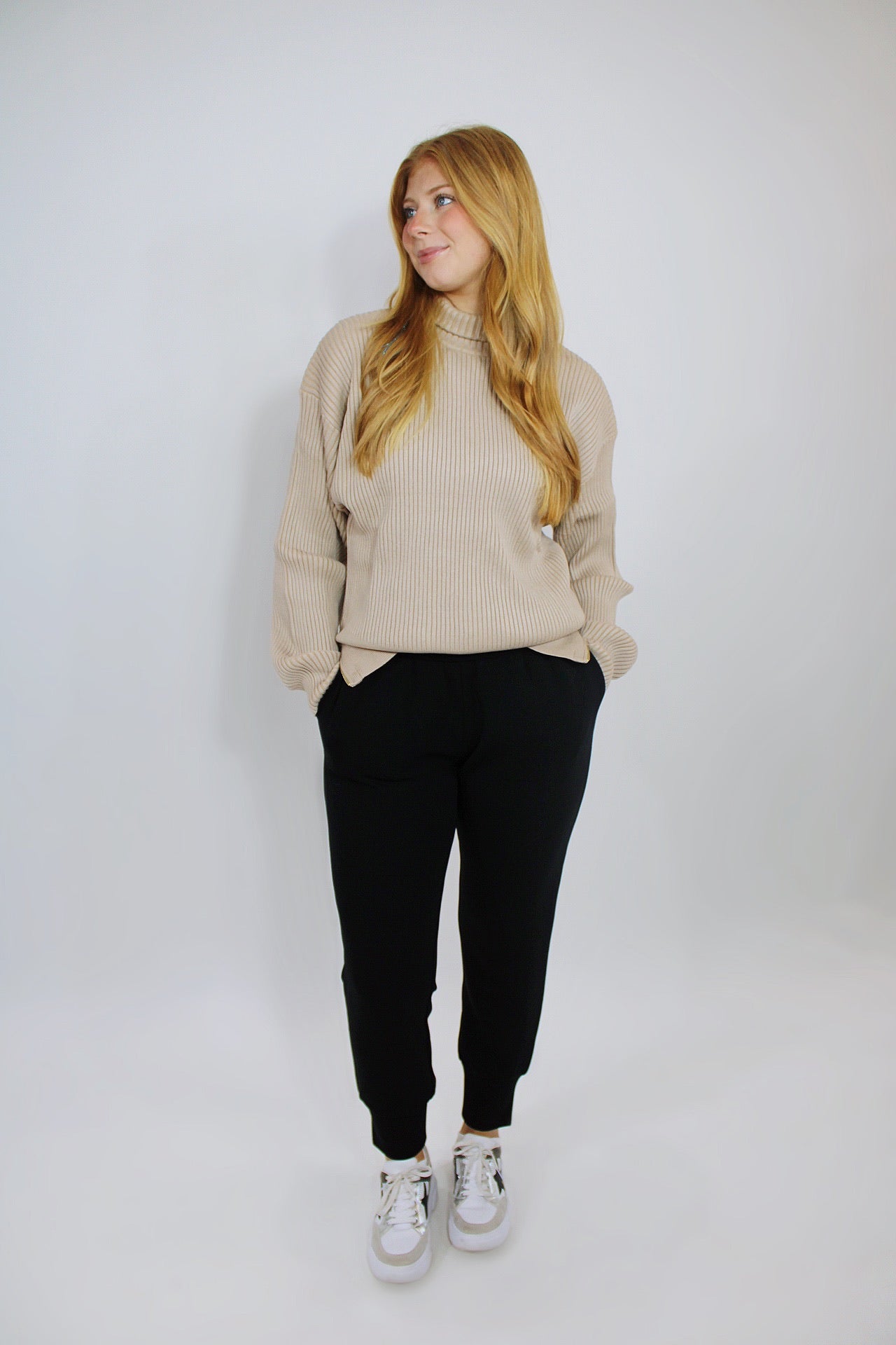 Mayfair Mock Neck Knit