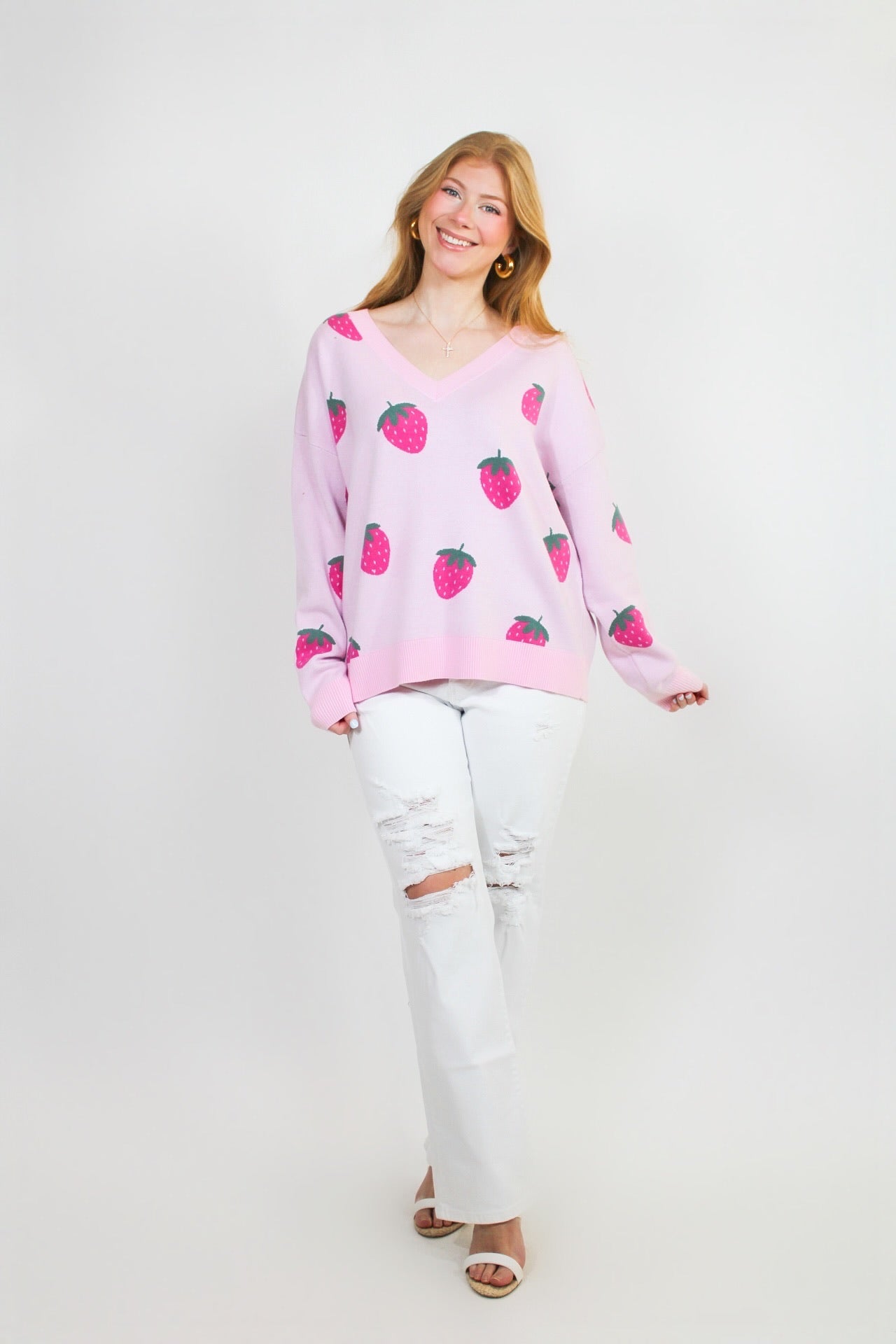 Strawberry Shortcake Sweater