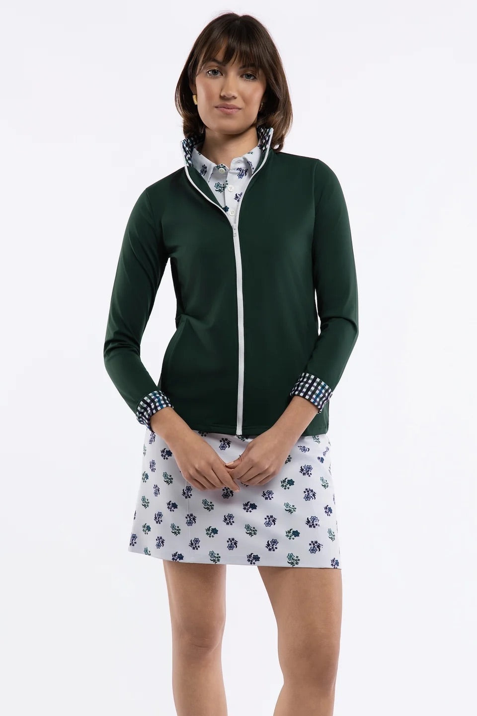 The Blakely Full Zip - Rosemary