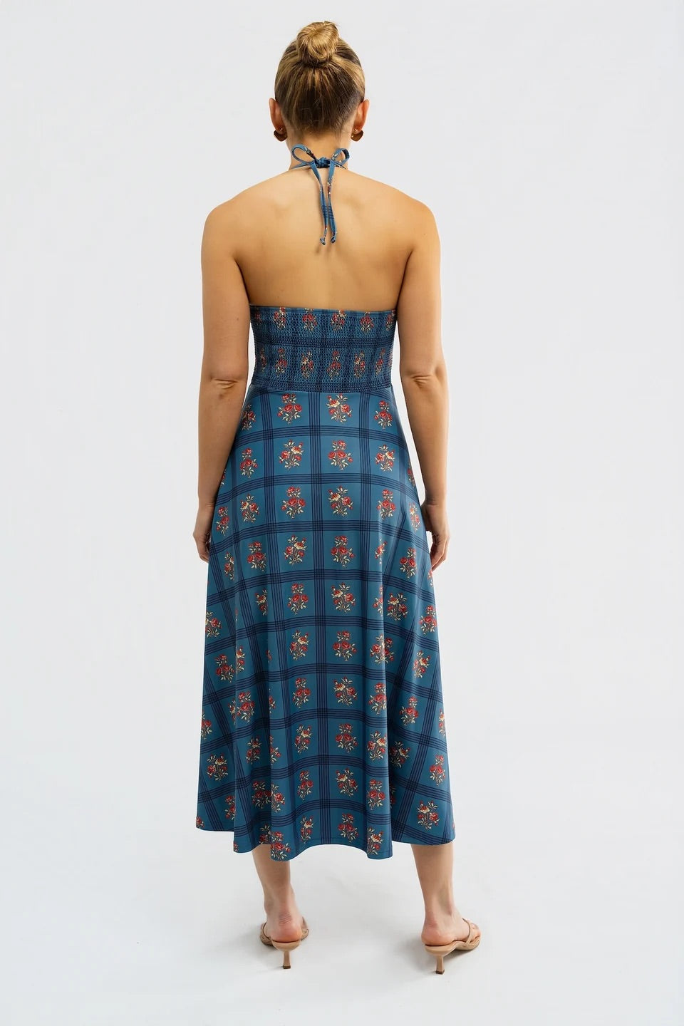 The Florenza Dress - Camellia Plaid Prcln