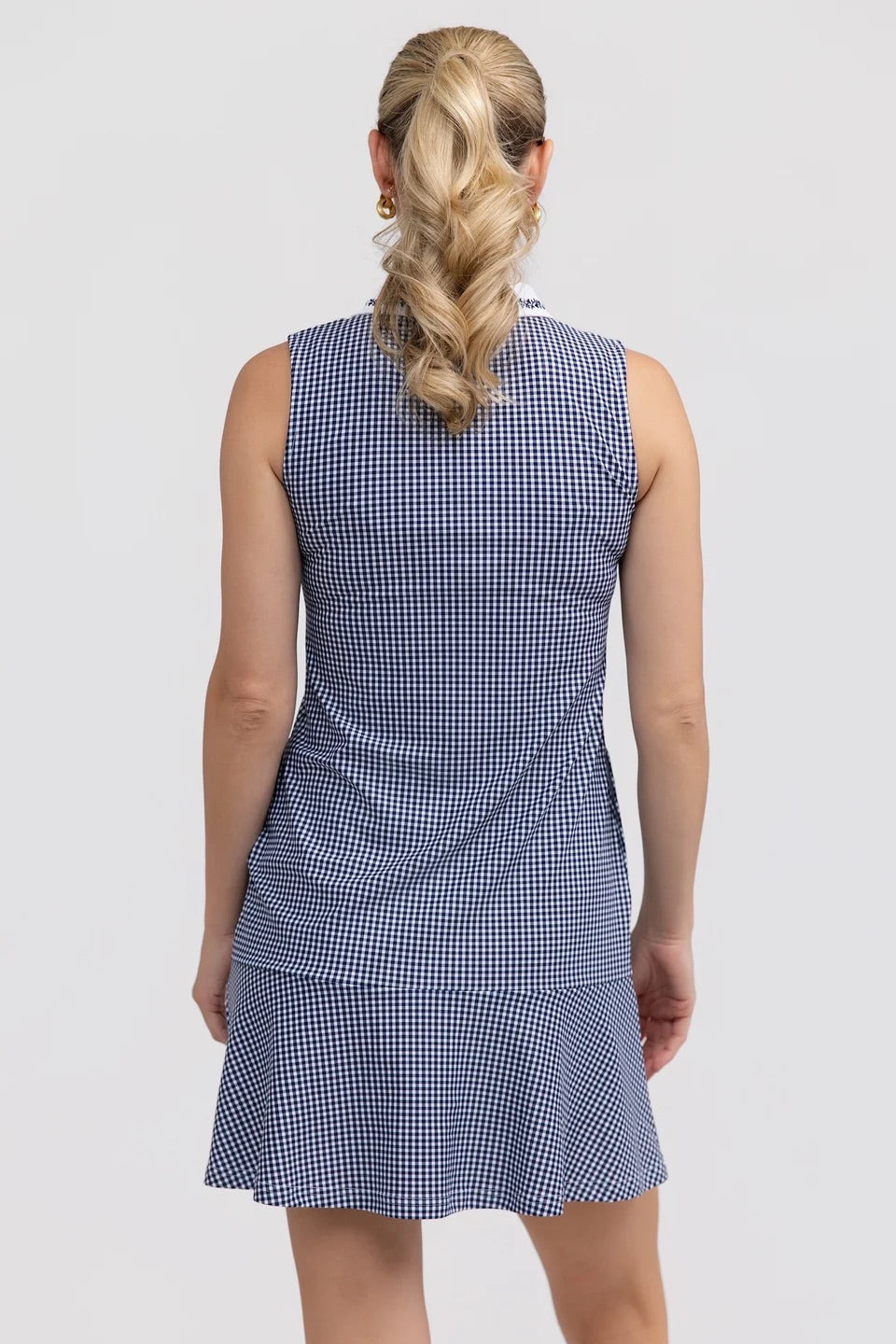 The Gracie Dress - Navy Gingham