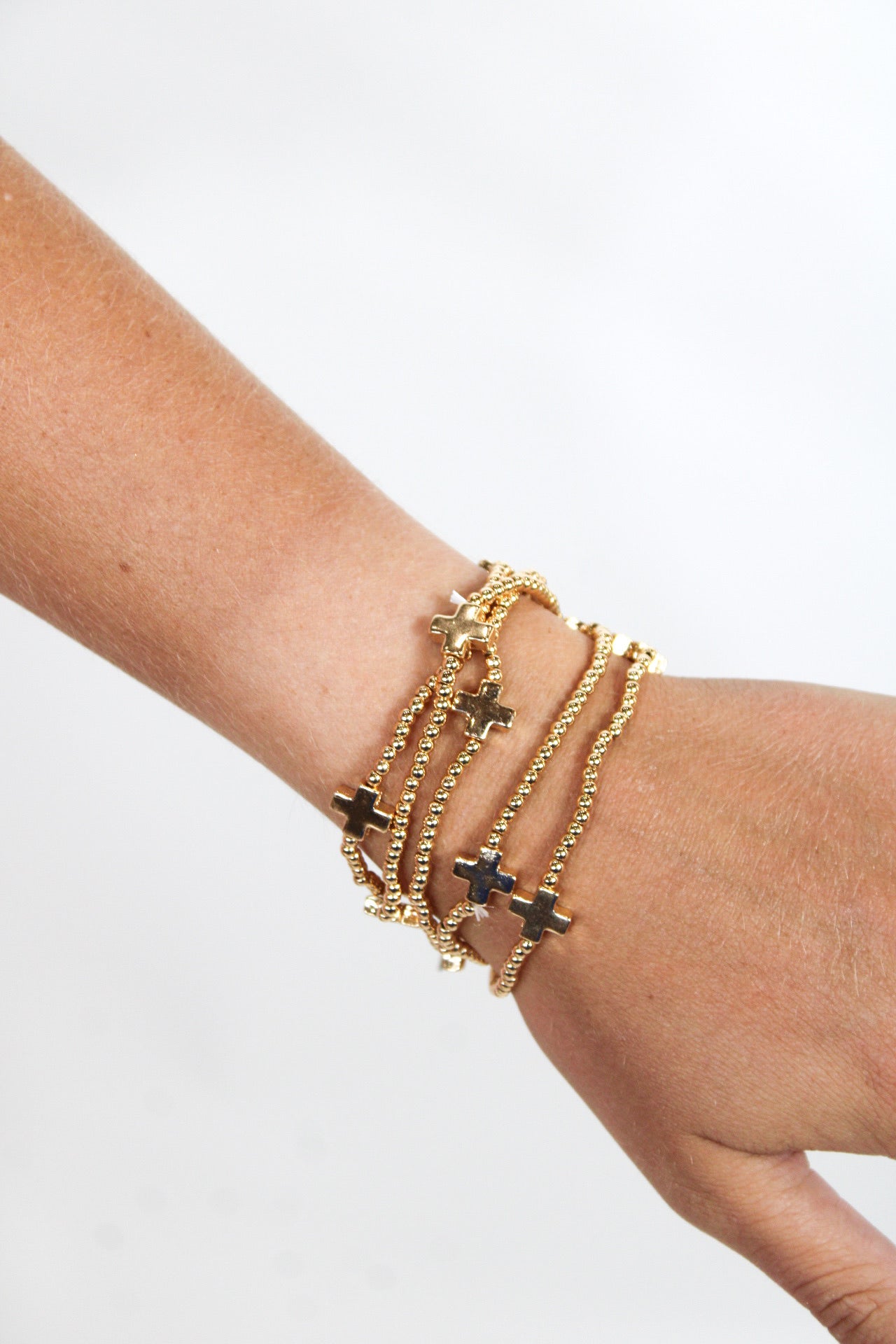 The Gold Newton Bracelet Stack