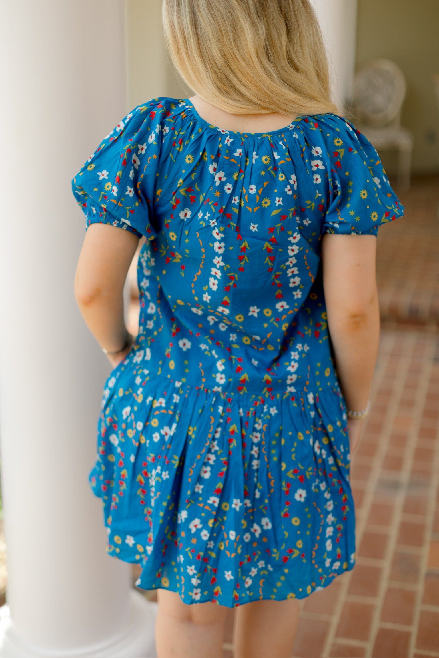 Brisa Mini Dress - Mediterrana