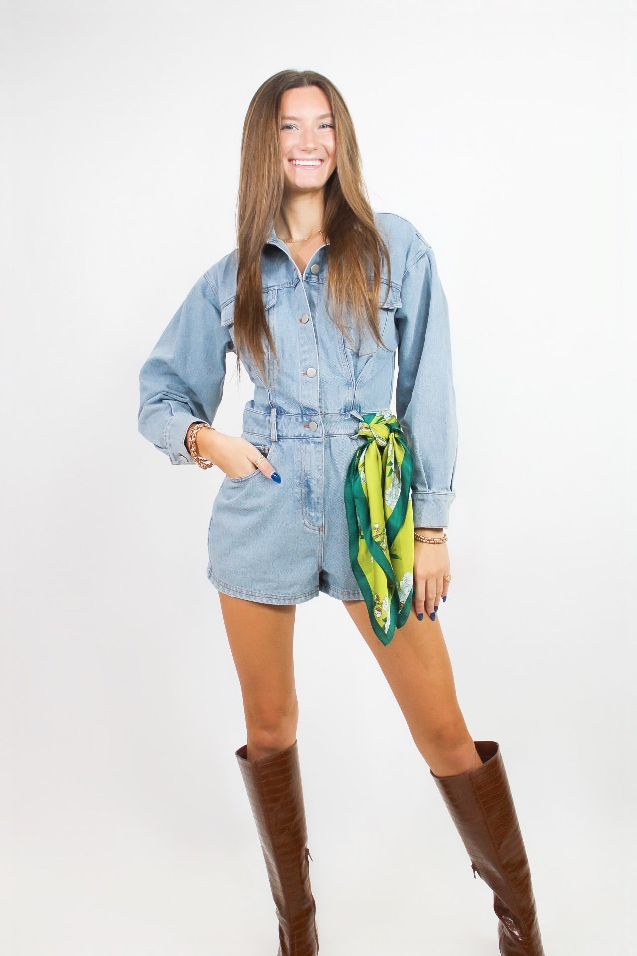 On The Fence Romper