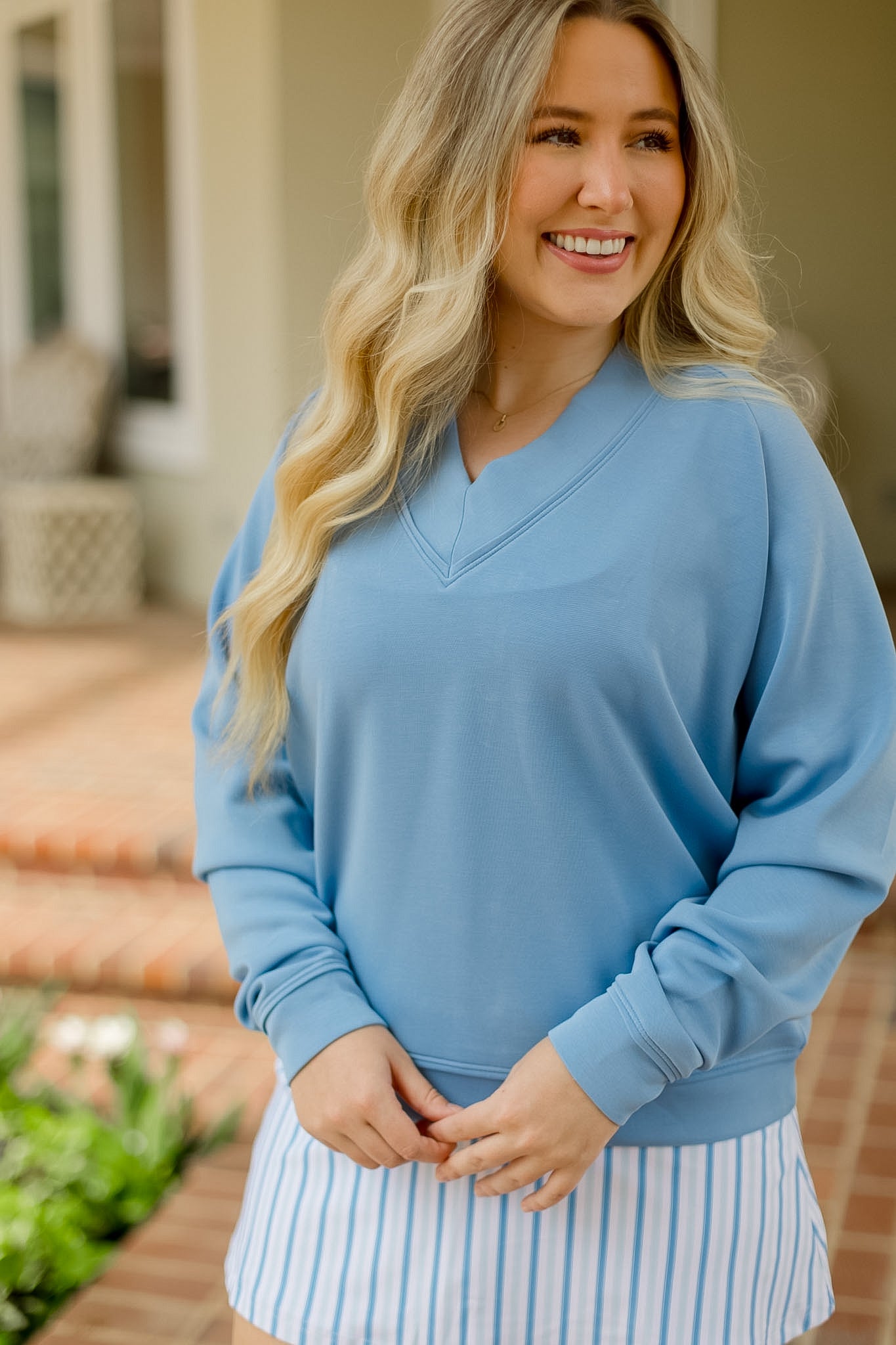 The Candace Sweatshirt - Regatta