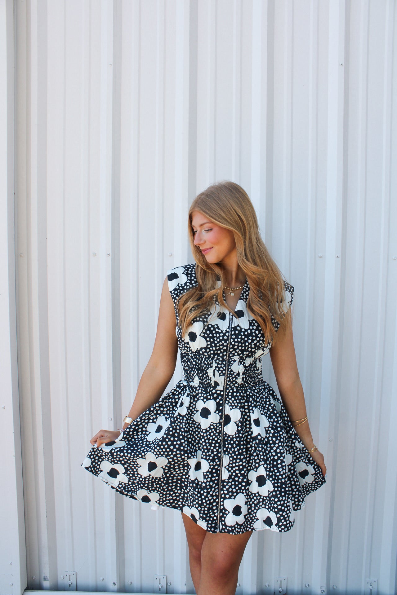 Flower Power Mini Dress