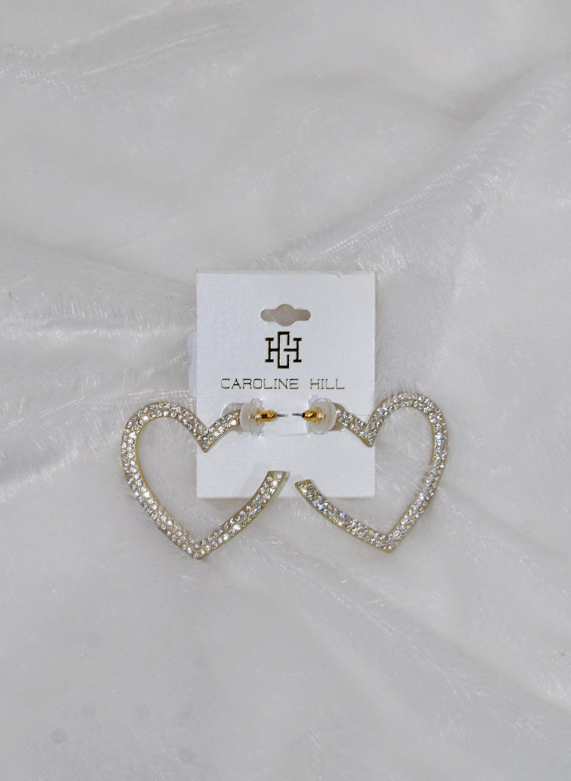 Braeden CZ Heart Earring