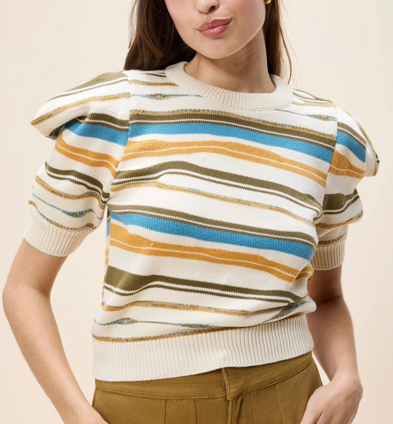 Rei Sweater - Ivory Multi