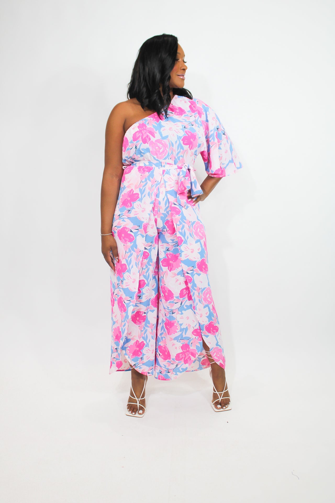 Dina's Floral Jumpsuit