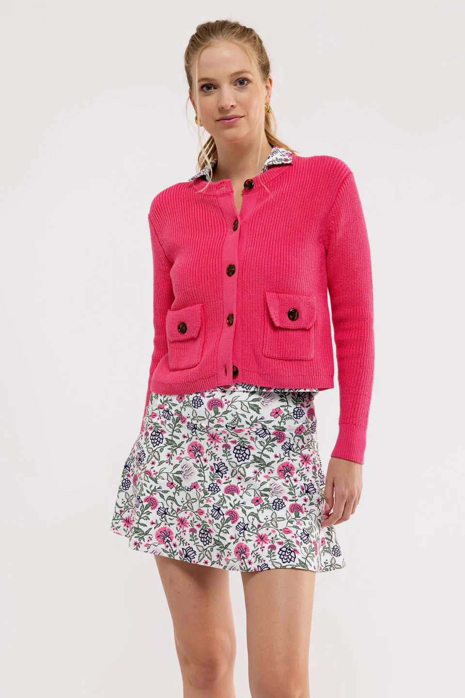 Laurel Sweater - Rose