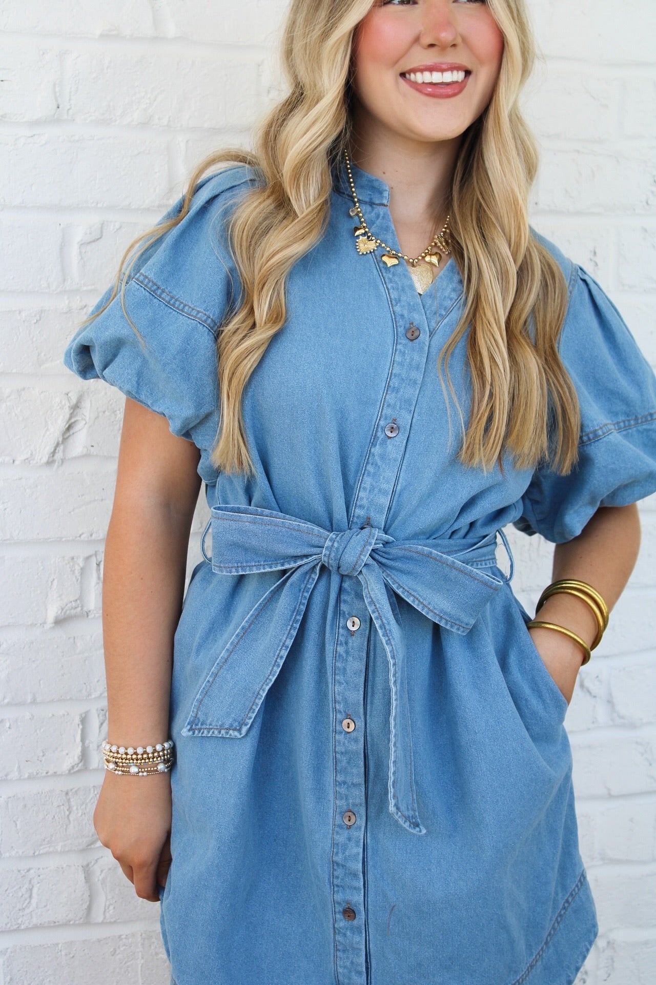 Southam Denim Mini Dress