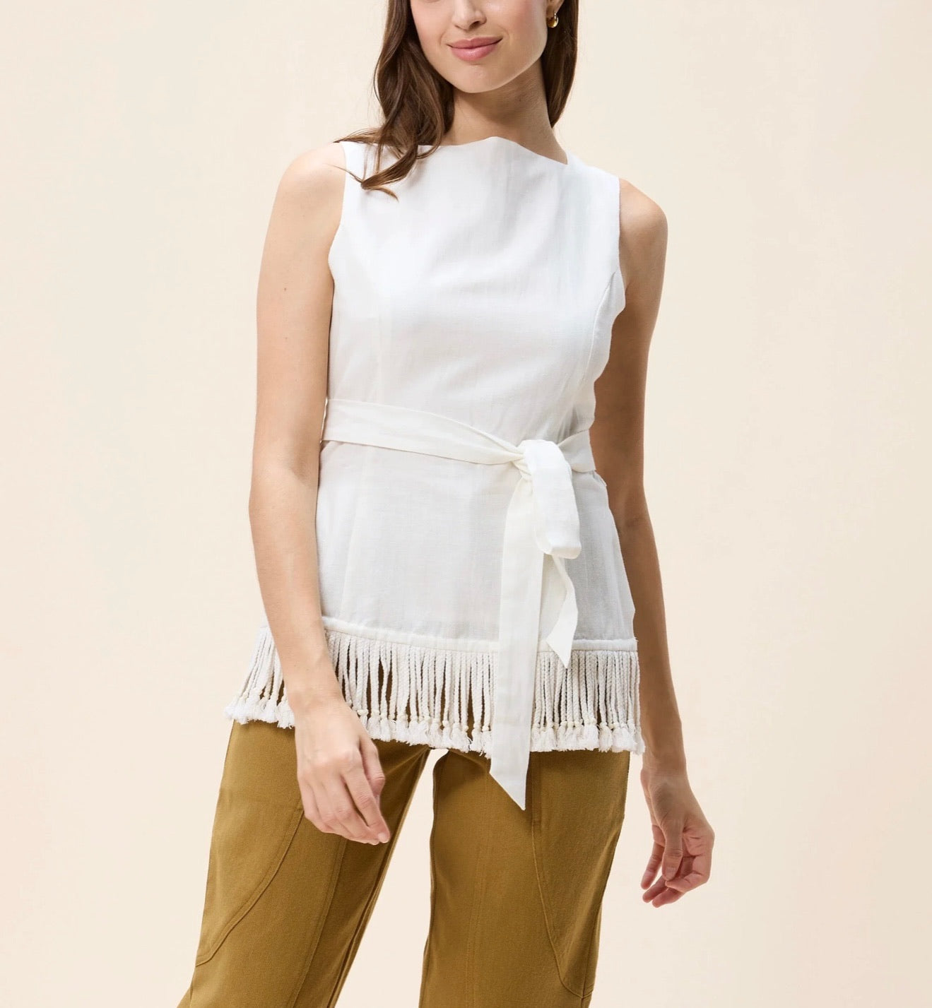 Bridget Top - Ivory