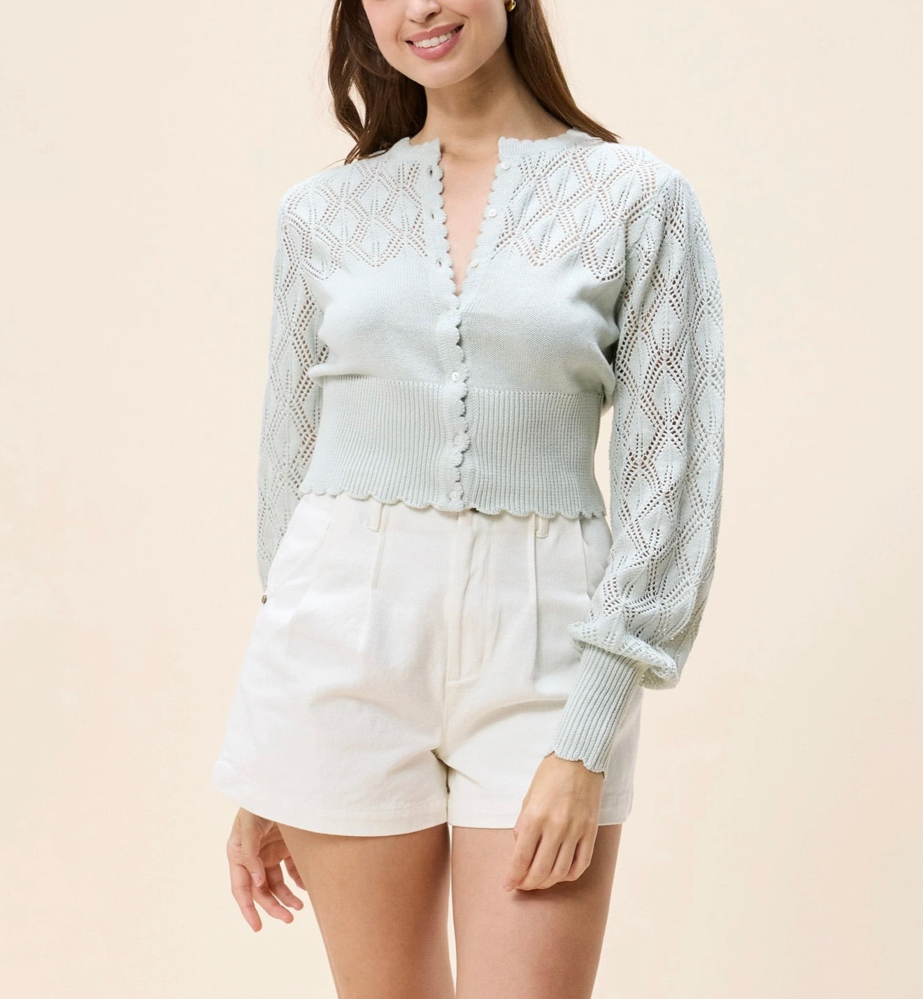 Roksi Sweater - Frosted Mint