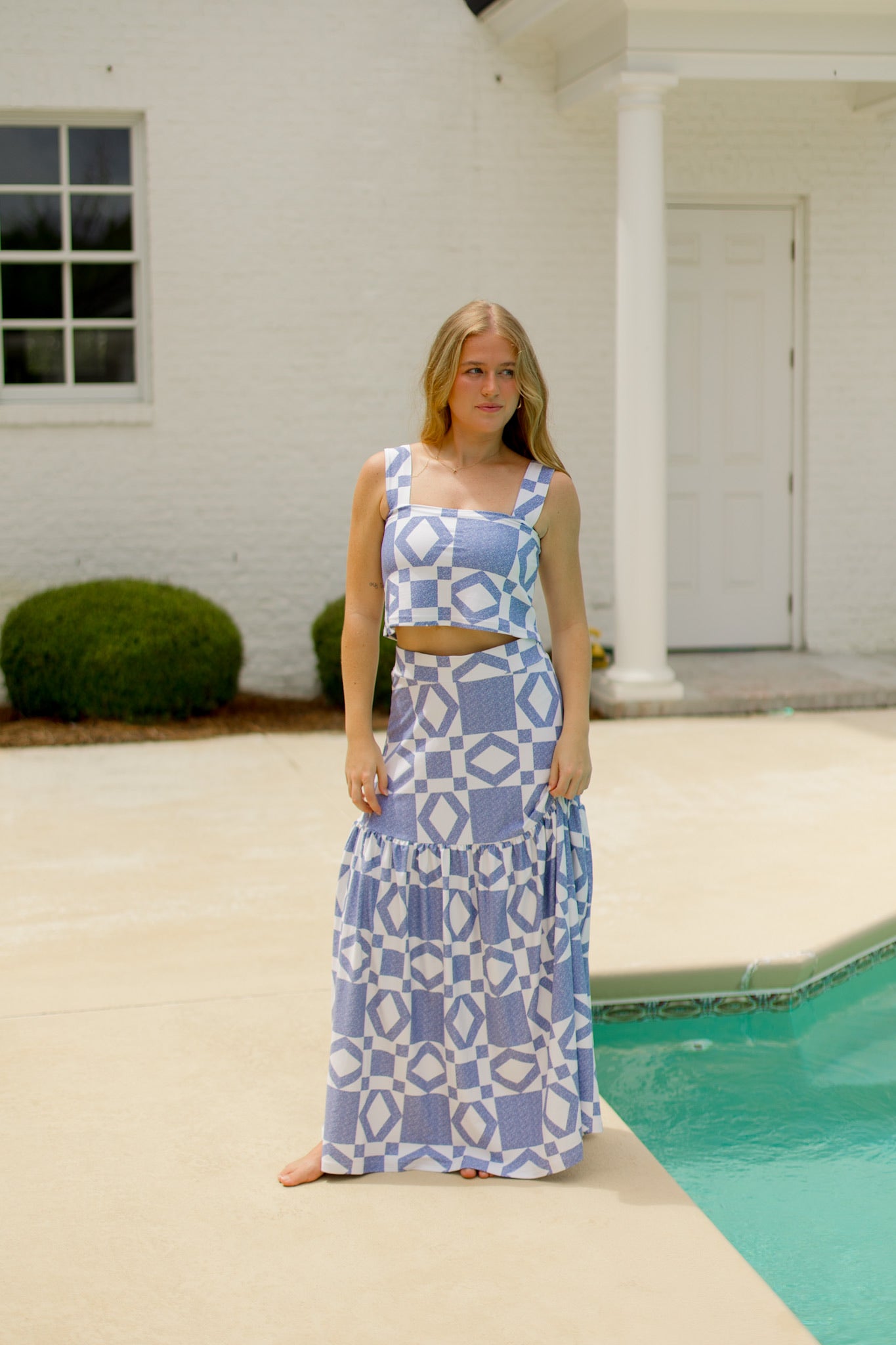 The Faye Skirt - Flower Patch