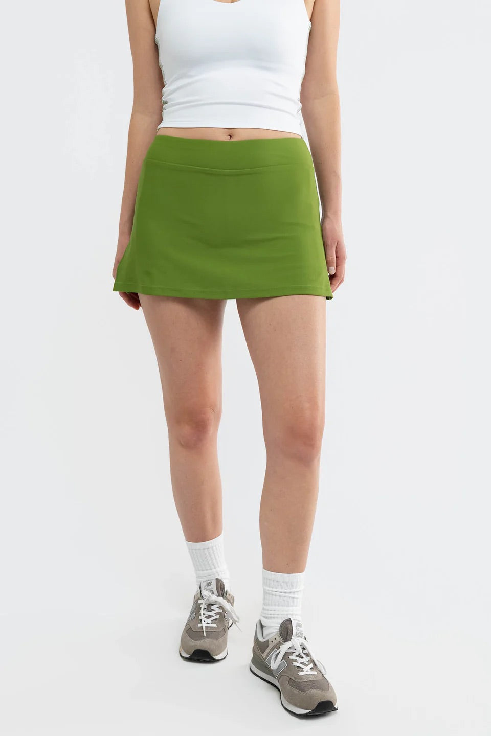 Fletcher Skort - Green Olive