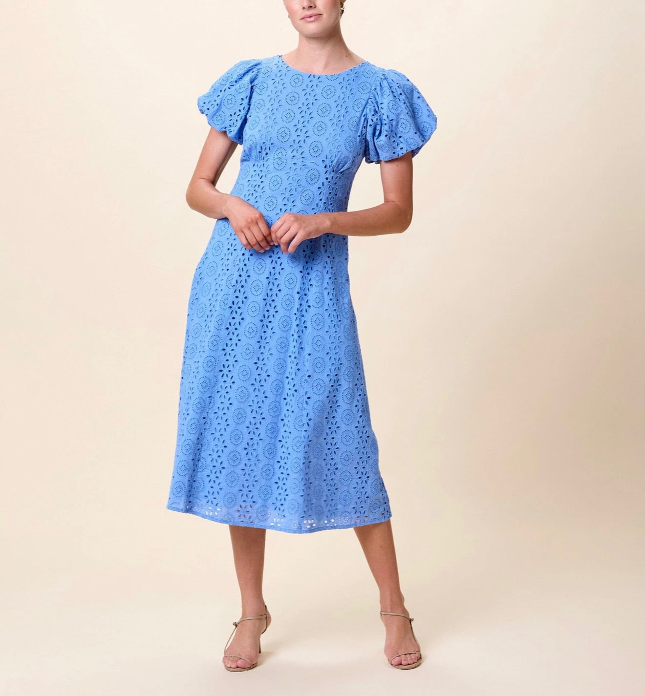 Leslie Midi Dress - Blue Bonnet Leslie Midi Dress - Blue Bonnet