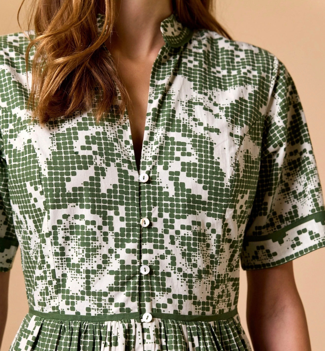 Starling Mini Dress - Verdant Flight