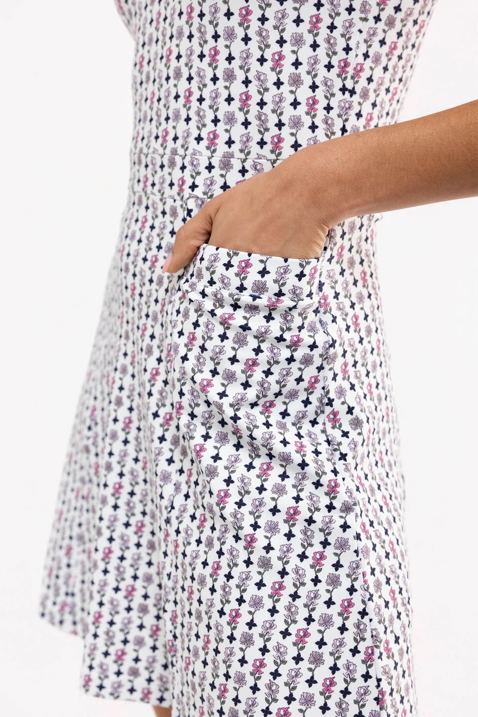 Cynthia Dress - Falling Petals