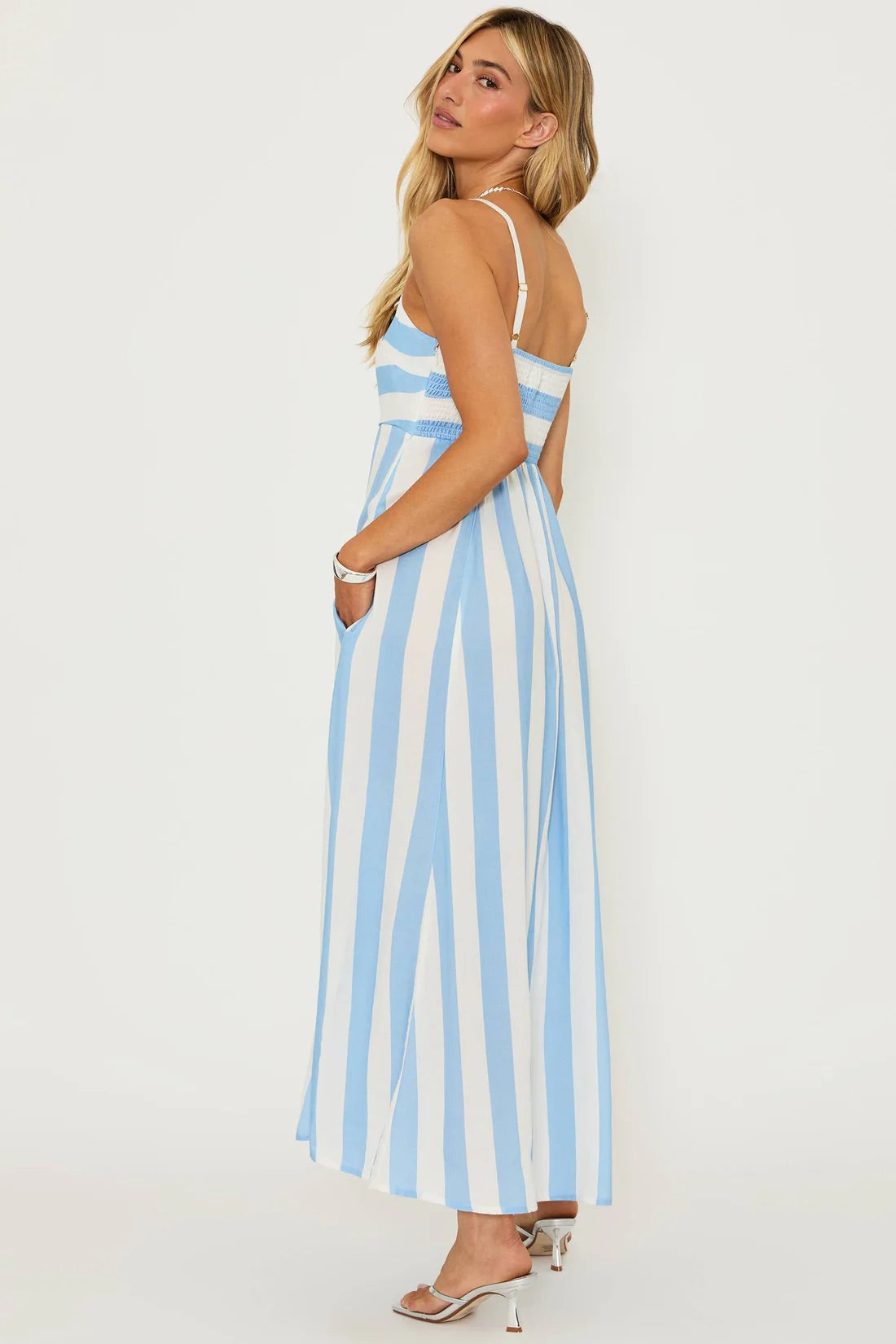 Rianne Dress Iris Stripe