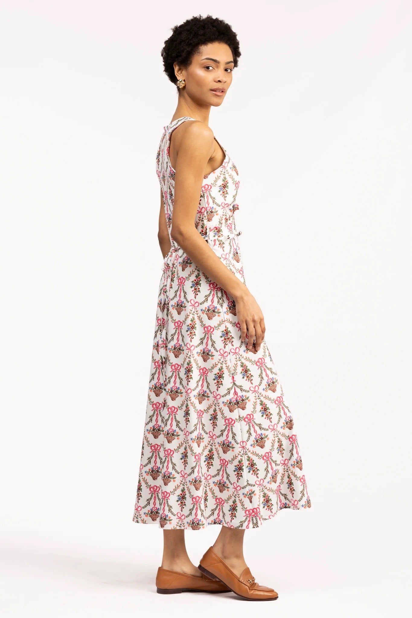 Beryl Flower Basket Maxi