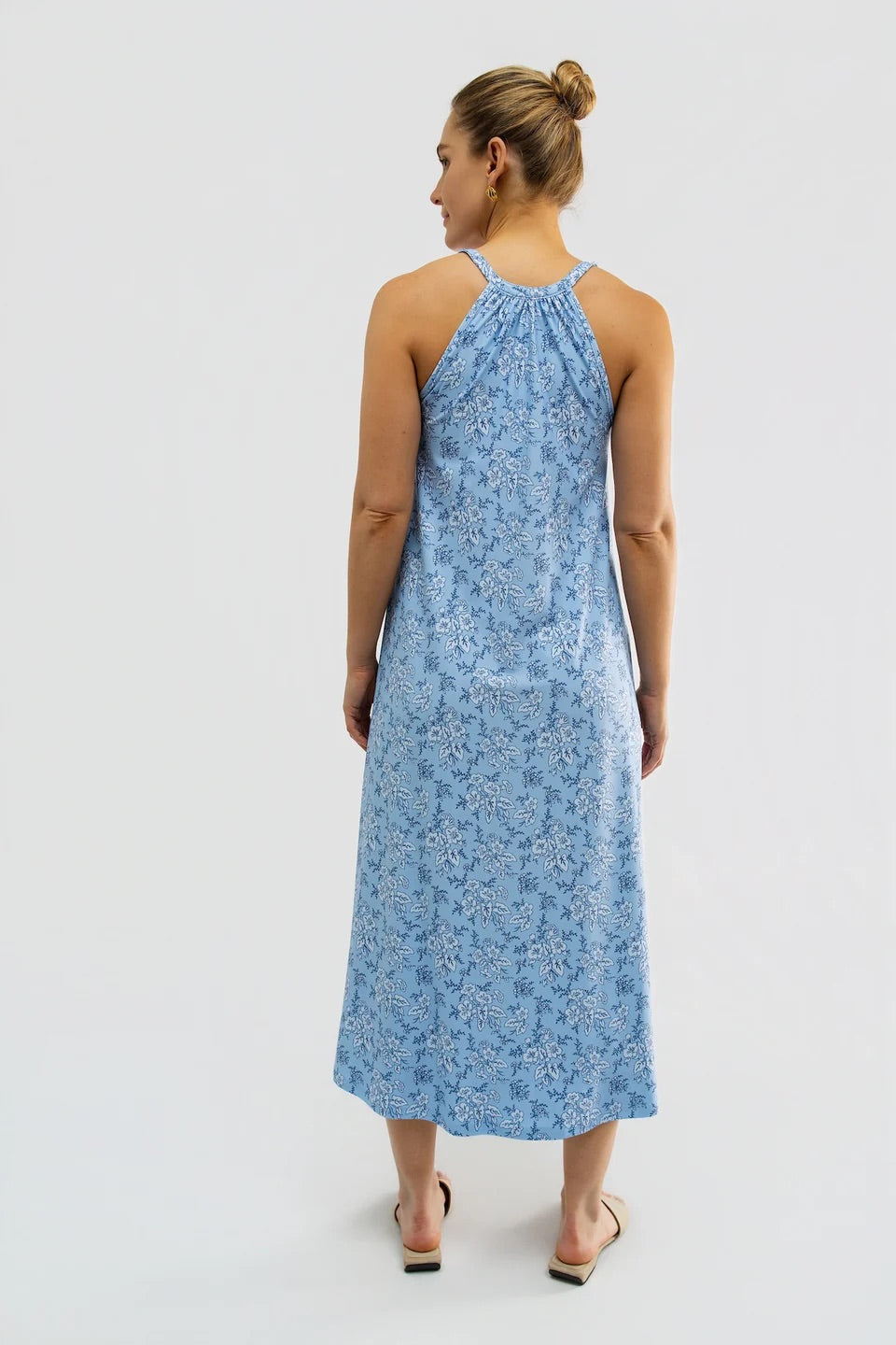 The Sunny Dress - Raindrop Floral