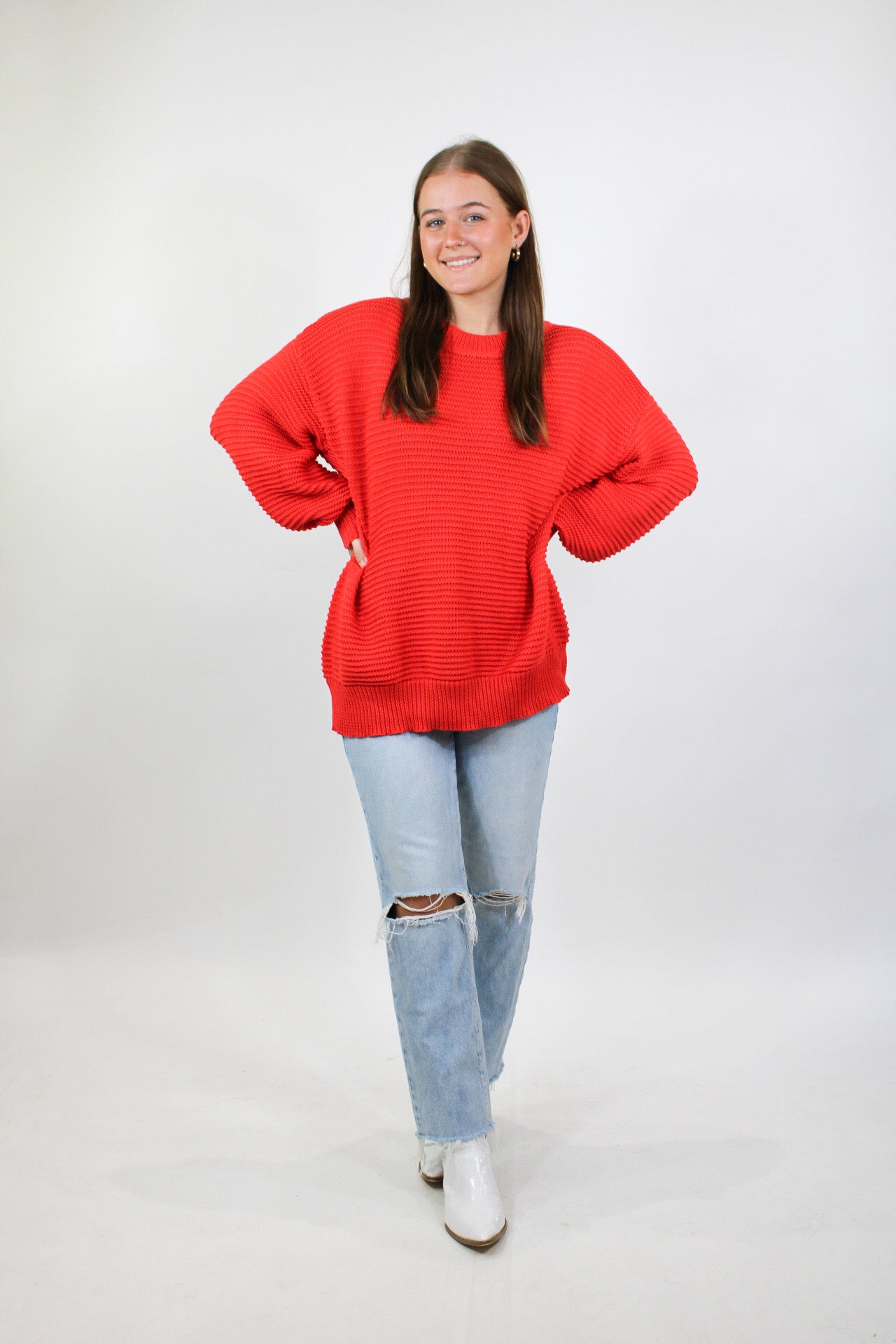 Cherry Float Sweater