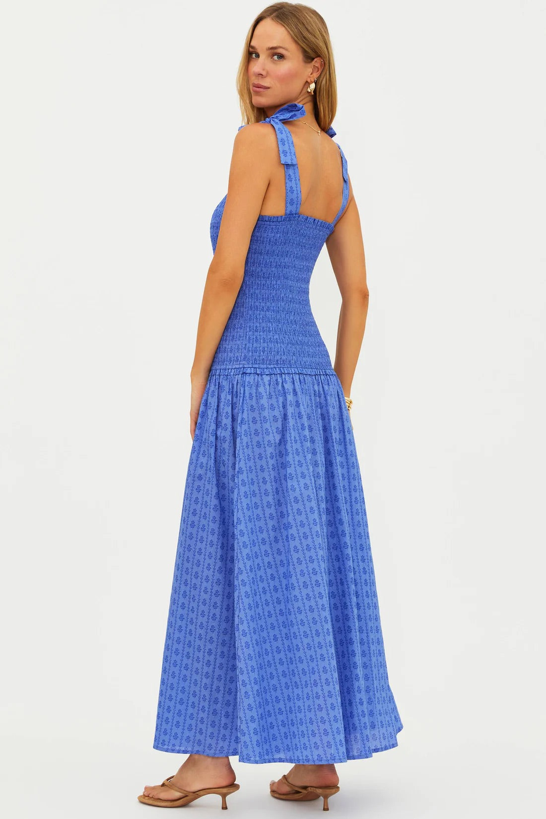Isadora Dress - Sapphire Sea