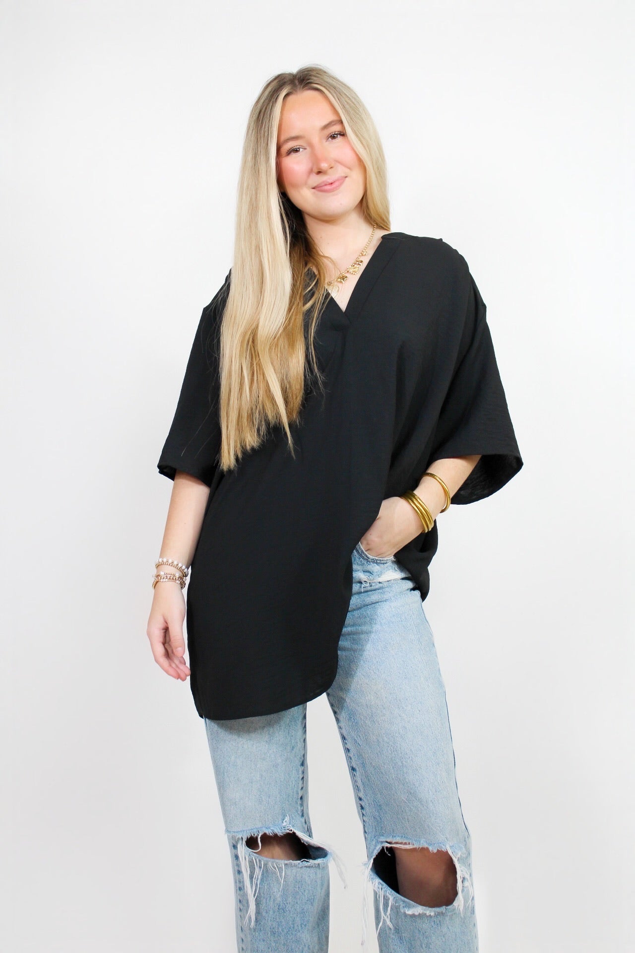 Stylin' Black Tunic