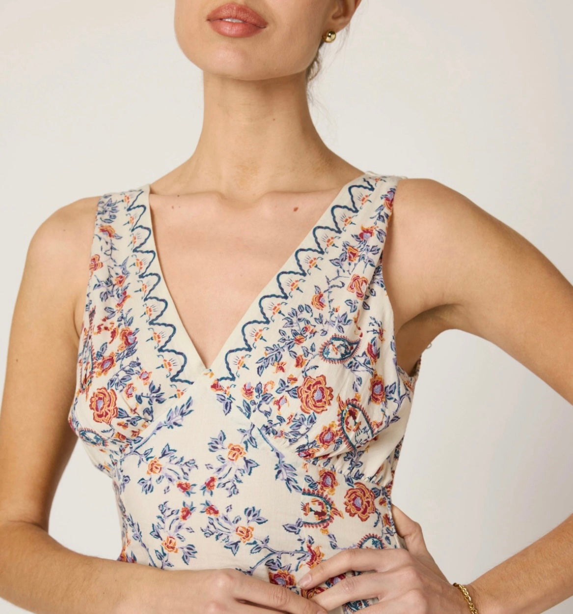Constance Ankle Dress - La Ramos