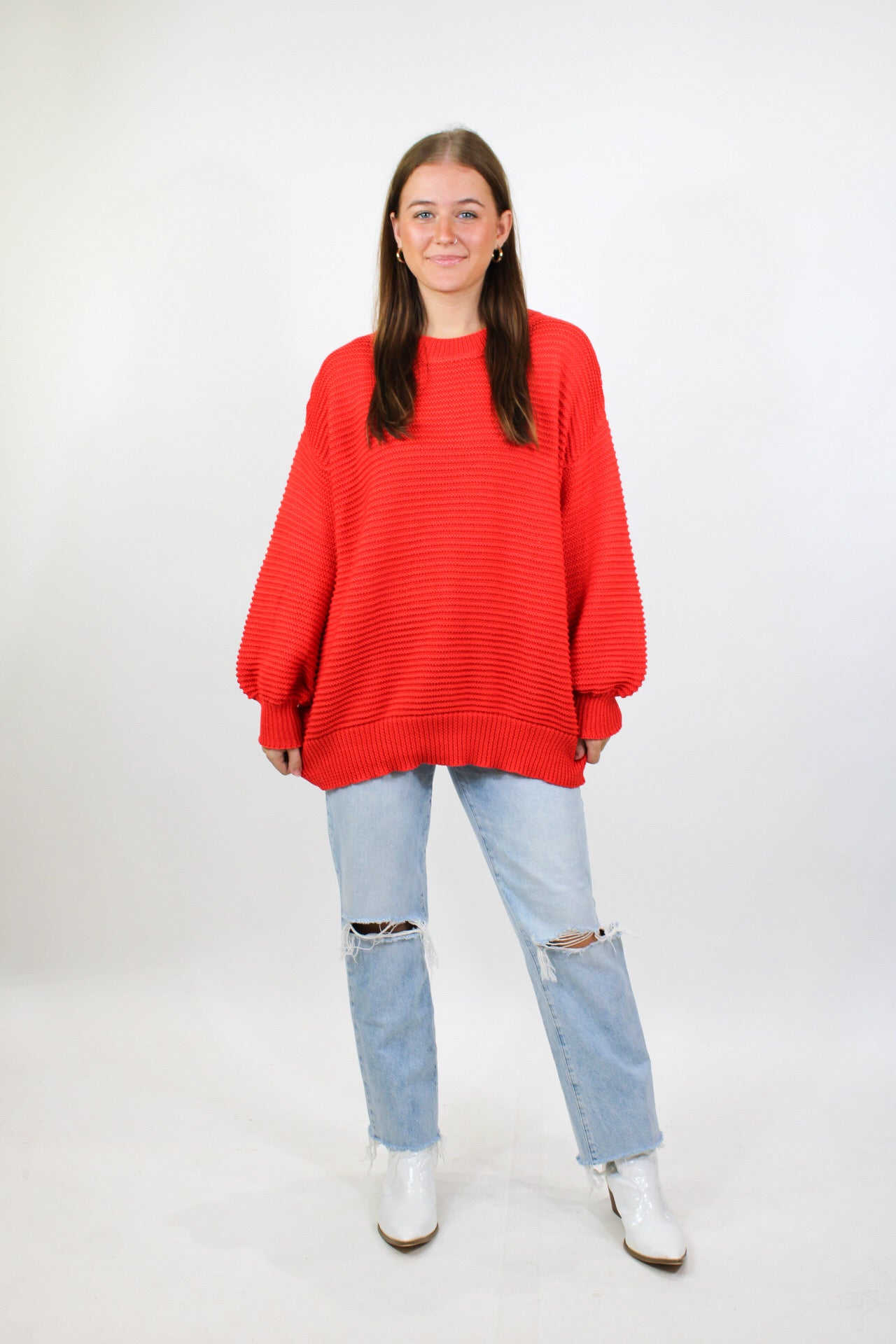 Cherry Float Sweater