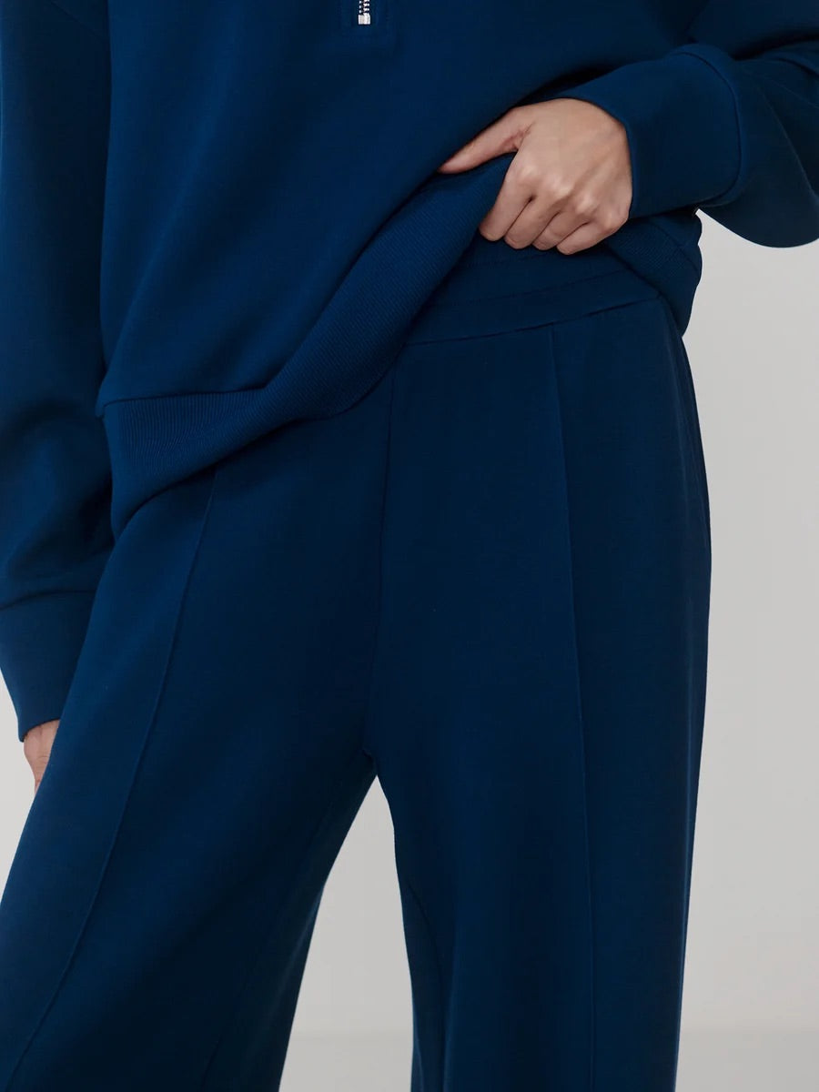 The Wide Leg Pant 30 - Sea Blue
