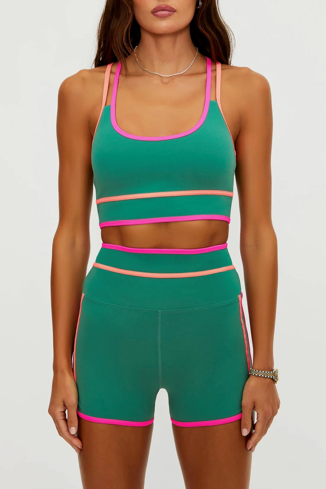 Ryder Short - Rally Green Colorblock