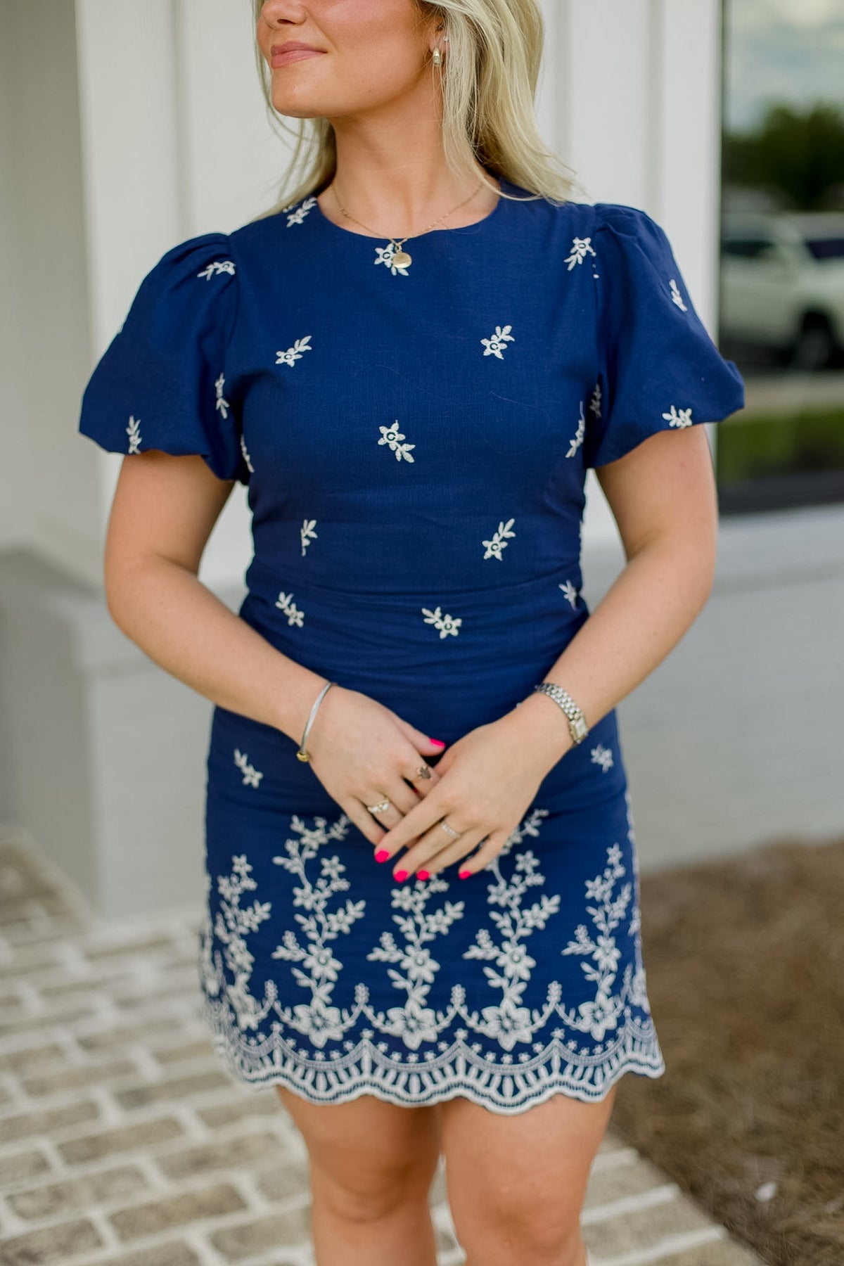 The Nora Embroidered Mini