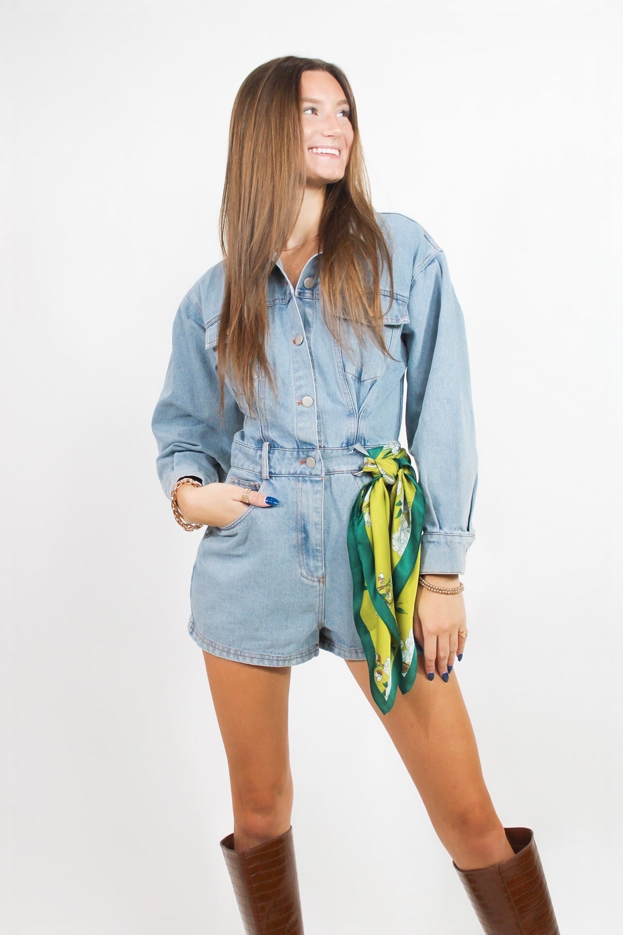 On The Fence Romper