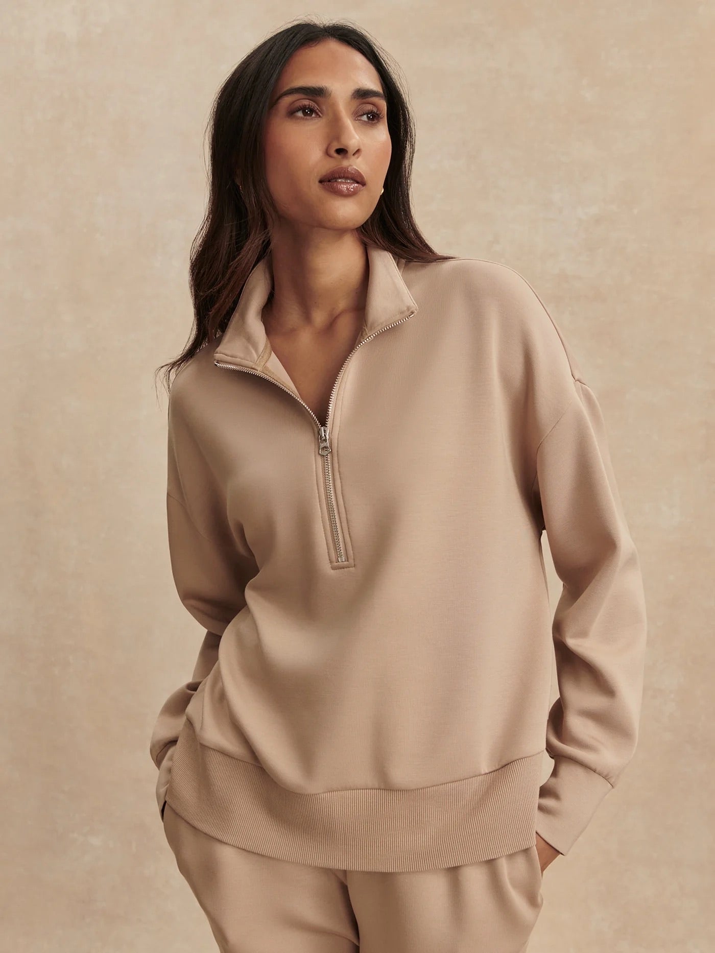 Mavis Mock Neck Sweat