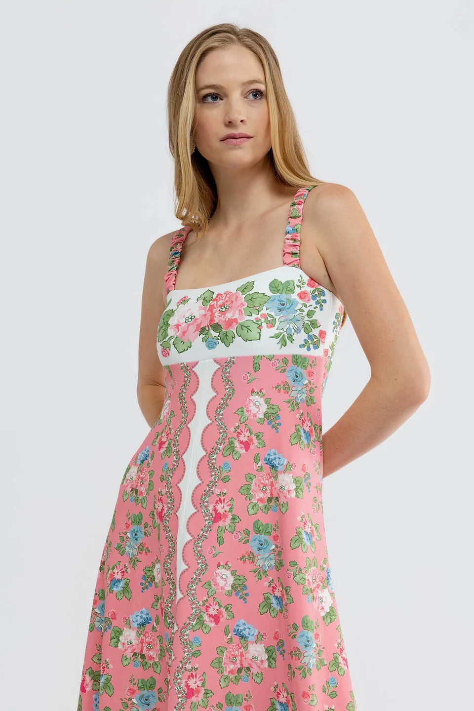 Lochlain Dress - Cottage Rose
