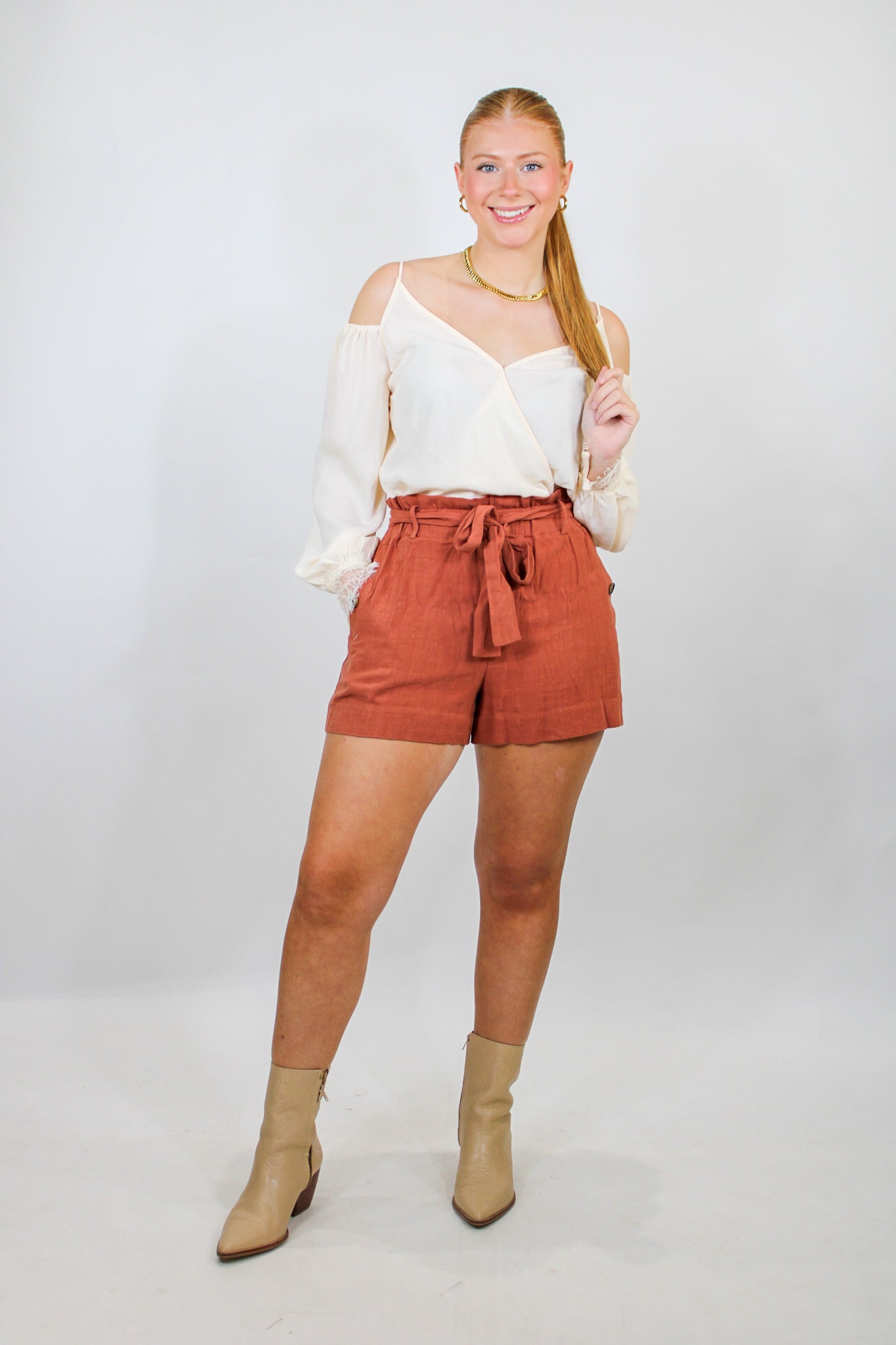 Peri Paper Bag Shorts