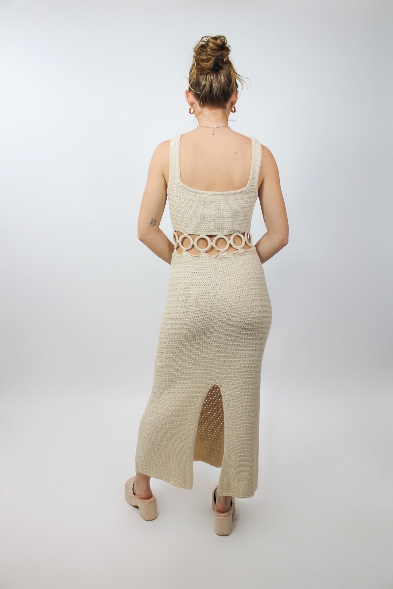 On Vacation Time Knit Midi