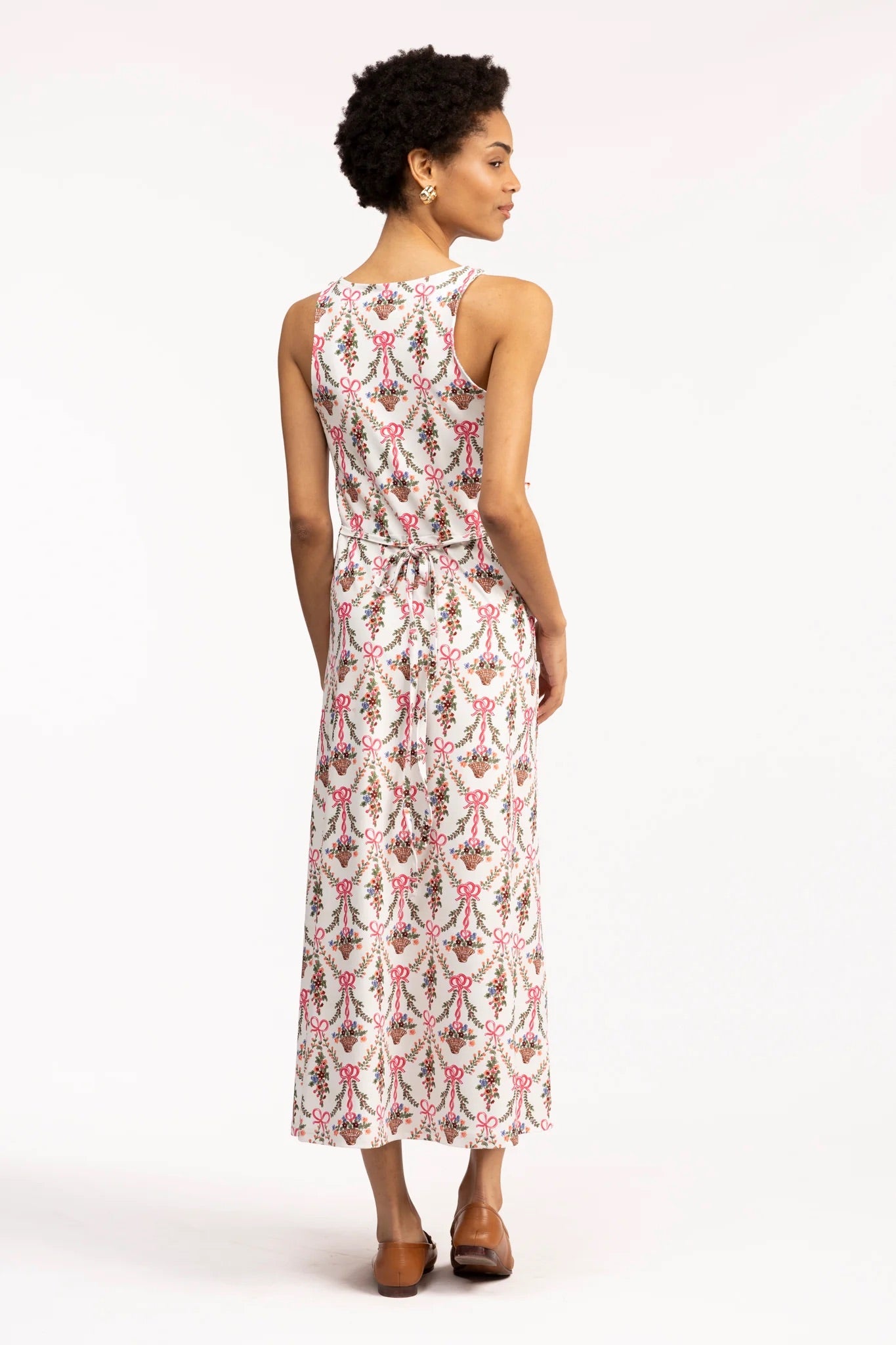 Beryl Flower Basket Maxi