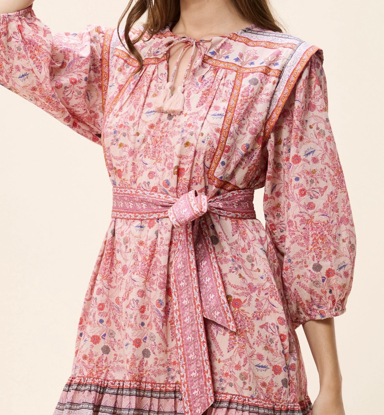 Frieda Mini Dress - Dahlia